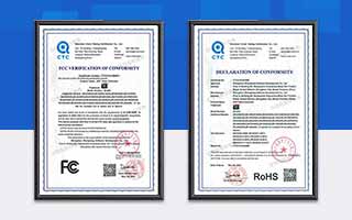 中航軟件榮獲FCC、RoHS認(rèn)證證書
